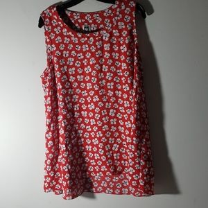 Anne Klein hi-low blouse